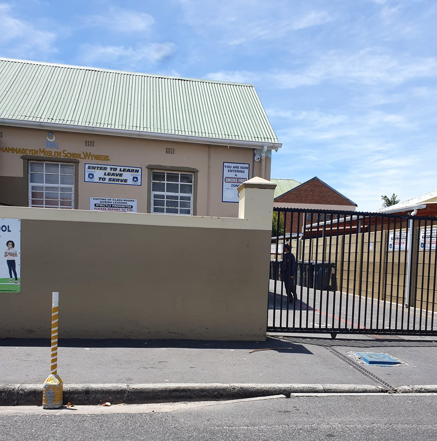 Muhammadeyah school premises at 103 Batts Road in Wynberg, used as a Brilliant Maths group tutoring venue
